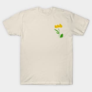 Dainty Yellow Flower T-Shirt